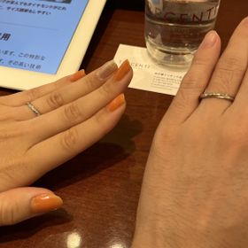 【TRECENTI(トレセンテ)の口コミ】 ハートアンドキューピットのダイヤモンドとセレクトアトリエの天然ピンク…