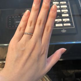 【エクセルコダイヤモンド(EXELCO DIAMOND)の口コミ】 他５店舗ほど回りましたが、どの店舗にもなかったような個性的で気に入っ…