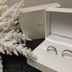 【湘南彫金工房 andfuseの口コミ】 2人で手作りで出来るところを探しました。素材はプラチナです。旦那と悩ん…