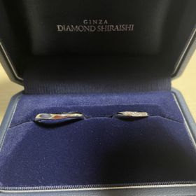 【銀座ダイヤモンドシライシの口コミ】 ウェーブ形の指輪を探していて、他のブランドと比較しても着け心地が良く…