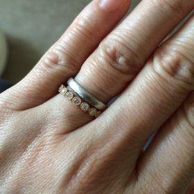 【LUCIE(ルシエ)の口コミ】 ずっとはめるものなので、とにかくシンプルなものを選びました。
シンプル…