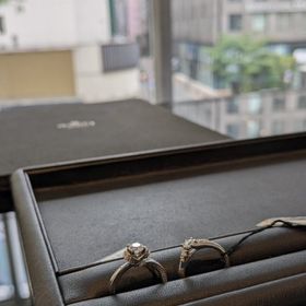 【エクセルコダイヤモンド(EXELCO DIAMOND)の口コミ】 エクセルコさんはシンプルな指輪ももちろんありましたが、とにかく個性的…