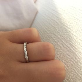 【ティファニー(Tiffany & Co.)の口コミ】 hpで見た時からこれと決めていて実際に店舗で試着してみると思ってたとお…