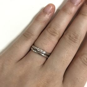 【宝寿堂(ほうじゅどう)の口コミ】 さまざまなデザインを見ましたが、普段使いしやすい控えめな大きさのダイ…