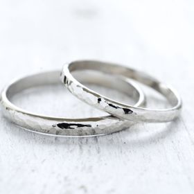 【湘南彫金工房 andfuseの口コミ】 指輪のデザインは妻と決めて素材はなににしようと悩んでいたら丈夫で加工…