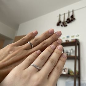 【アイプリモ(I-PRIMO)の口コミ】 シンプルで飽きがこないデザインを選びました。
リングの太さについてはと…