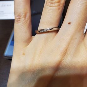 【TRECENTI(トレセンテ)の口コミ】 プラチナやダイヤの質がとても良く、他店のものと比較し1番手が綺麗に見え…