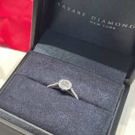 【ラザール ダイヤモンド(LAZARE DIAMOND)の口コミ】 インスタで婚約指輪について情報収集し、一目惚れしたデザインがラザール…
