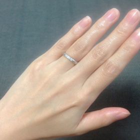 【EYE JEWELRY UMAKI(アイジュエリー ウマキ)の口コミ】 結婚指輪は絶対ダイヤモンドがついているものがよく、かつつけっぱなしに…