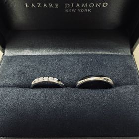 【ラザール ダイヤモンド(LAZARE DIAMOND)の口コミ】 このご時世なのでまずはネットで色んな結婚指輪をみて、気になる指輪だけ…