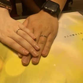 【銀座ダイヤモンドシライシの口コミ】 特にこだわりのない私たちでしたが、シンプルな物を希望していました。い…