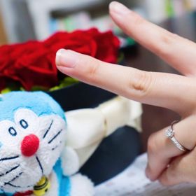 【銀座ダイヤモンドシライシの口コミ】 主人がプロポーズダイヤモンドでプロポーズをしてくれたので、ダイヤモン…