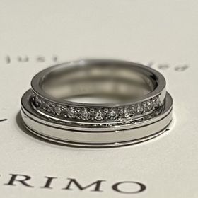 【アイプリモ(I-PRIMO)の口コミ】 レールセッティングのものでハーフエタニティを探していて、輝きも素敵な…