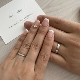 【ラザール ダイヤモンド(LAZARE DIAMOND)の口コミ】 お店に行く前に、ホームページでデザインを何種類か候補上げましたが、ホ…