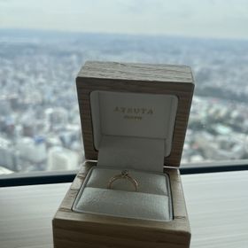 【ATSUTA(アツタ)】の口コミ 私が地元の指輪が欲しいというきっかけから、帰省時に異例の？私自身で婚約...