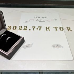 【アイプリモ(I-PRIMO)の口コミ】 シンプルなストレートタイプに
お好みで幅やダイヤの個数を選べる所に惹か…