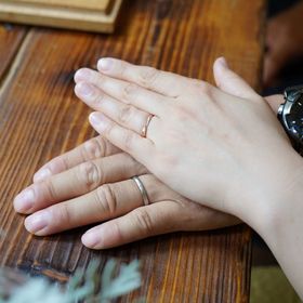 【THREE TREES(スリーツリーズ)の口コミ】 指輪は、2人で作ろうと決めてから、SNSなど調べた中で2人で決めました。な…