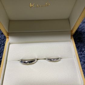 【ケイウノ ブライダル(K.UNO BRIDAL)の口コミ】 事前にHPで見て気になっていた指輪自体のデザインも実際に見ても気に入り…