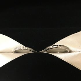 【エクセルコダイヤモンド(EXELCO DIAMOND)の口コミ】 相手（男性）のデザインがシンプルすぎず、派手すぎないところ。女性だけ…