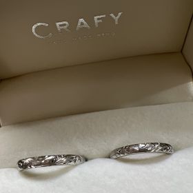 【CRAFY(クラフィ)の口コミ】 ハワイアンジュエリーの加工ができて、プラチナで、宝石も内側や外側に入…