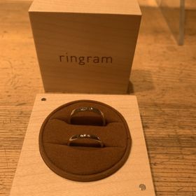 【ringram(リングラム)の口コミ】 お互いの結婚指輪を作り合いたかったので、ここに決めました。沢山のデザ…