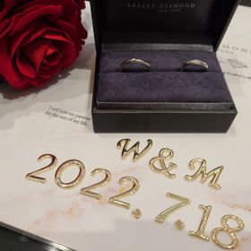 【ラザール ダイヤモンド(LAZARE DIAMOND)の口コミ】 ダイヤモンドの輝きが最高に美しく、また私の指にピッタリなデザインに心…