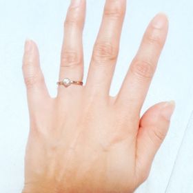 【俄(にわか)の口コミ】 白鈴、睡蓮、唐花、結のエンゲージで迷っていて、定番のソリティアがいい…