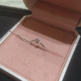 【TRECENTI(トレセンテ)の口コミ】 ダイヤモンドの輝きが、とても綺麗で気に入りました！！照明を落として確…