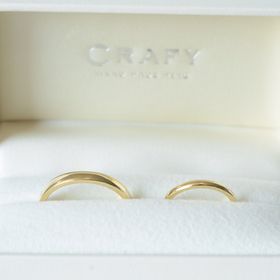 【CRAFY(クラフィ)の口コミ】 特にブランドのこだわりはなく、シンプルな指輪を希望していたため、CRAFY…