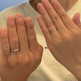 【RosettE(ロゼット)の口コミ】 2人ともシンプルな作りがよく、でも他の人とあまり被りたくないと考えてい…