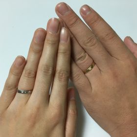 【JEWELRY  KAMATA(ジュエリーかまた)の口コミ】 オリジナルティに溢れた指輪が欲しくて、光沢加工を４面に施してラインで…