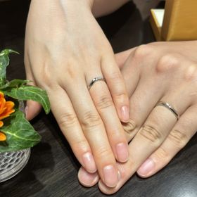 【ケイウノ ブライダル(K.UNO BRIDAL)の口コミ】 婚約指輪をオーダーメイドで作成していただいており、その際のデザイナー…