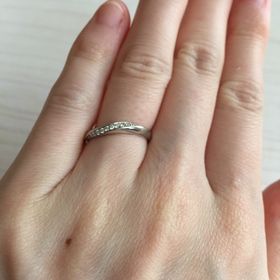 【4℃ BRIDAL(ヨンドシーブライダル)の口コミ】 主人が、付き合っている頃からプレゼントしてくれていたブランドだったの…