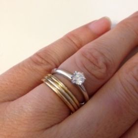 【ティファニー(Tiffany & Co.)の口コミ】 これは、今の旦那さんにサプライズでもらったものです。
同じ予算で、大き…