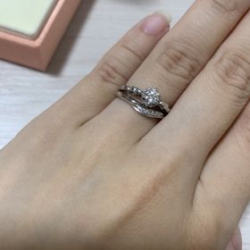 【ケイウノ ブライダル(K.UNO BRIDAL)の口コミ】 プロポーズをシンデレラ城の前でしてもらい、ガラスの靴をいただいたため…