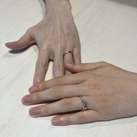 【BIJOUPIKO(ビジュピコ)の口コミ】 指輪にさほど資金をかけたくなかったため、結婚指輪2本、婚約指輪1本の計3…