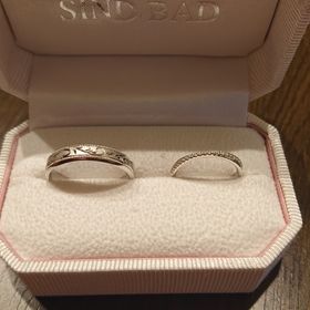 【SIND BAD(シンドバット)の口コミ】 お互い好みのデザインが違うため、各々のものを選べたり、セミオーダーが…