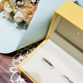 【ケイウノ ブライダル(K.UNO BRIDAL)の口コミ】 ミルうちのデザインで探していたところ、ピッタリのデザインに出会いまし…