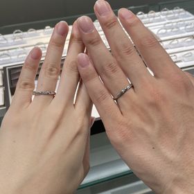 【アイプリモ(I-PRIMO)の口コミ】 ミル打ちやラインがあるおかげで、3石とは思えない華やかさがありました。…