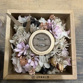 【鎌倉彫金工房の口コミ】 決め手としては、ほとんどの作成工程に自分達が関われること、指輪の素材…