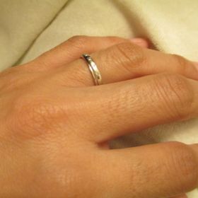 【ジュエリーツツミ(JEWELRY TSUTSUMI)の口コミ】 シンプルなペアリングで、飾りがあっても家事や子育ての邪魔にならないよ…