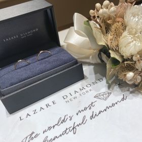 【ラザール ダイヤモンド(LAZARE DIAMOND)の口コミ】 指輪を見に行くのが初めてで、人伝にこちらの店舗がよかったときき行って…