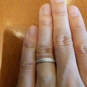 【PILOT BRIDAL(パイロットブライダル)の口コミ】 金属アレルギーがあるため、できるだけプラチナの純度が高い指輪を欲しか…