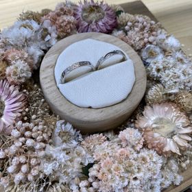 【ついぶ工房の口コミ】 私たちはプラチナとイエローゴールドで二つの指輪をお互いで作り、それぞ…