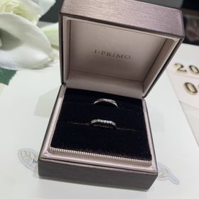 【アイプリモ(I-PRIMO)の口コミ】 デザインも緩やかなv字でダイヤがキラキラしているものを探していたので、…