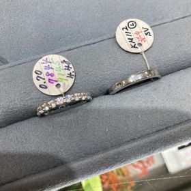 【宝寿堂(ほうじゅどう)の口コミ】 ２つで302100円でした。女性用はハーフエタニティを使用しており合計0.7カ…