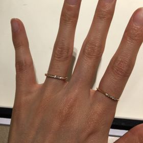 【Fred(フレッド)】の口コミ レール留めのハーフエタニティで、日常生活の中で引っかかりが気になること...