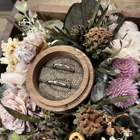 【鎌倉彫金工房の口コミ】 特にブランドへのこだわりもなかったので、2人らしい手作りのを探していた…