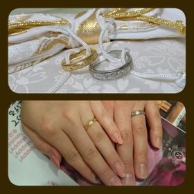 【JEWELRY  KAMATA(ジュエリーかまた)の口コミ】 結婚指輪を探していたのですがお互いの好みがなかなかまとまりませんでし…