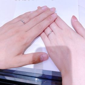 【アイプリモ(I-PRIMO)の口コミ】 夫と来店し、初めは違うデザインで決定しようとしていたがどうしても他の…